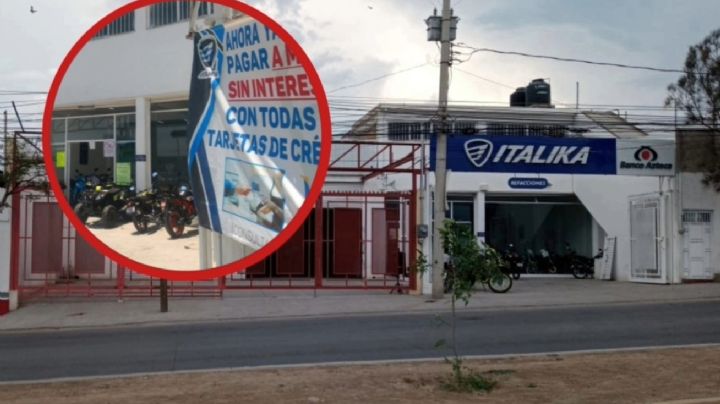 Se roban 3 motos de tienda Itálika