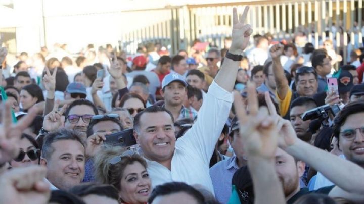 Nos une la bandera de Yucatán porque nos da cobijo: Renán Barrera