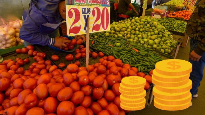 ¿Dónde es más barato el tomate en Veracruz, en supermercados o en mercados?