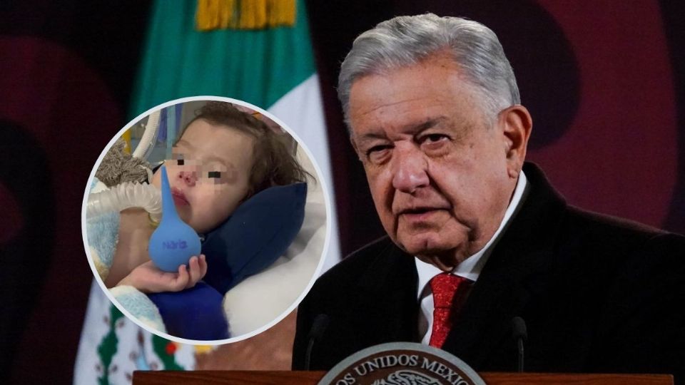 Piden ayuda a AMLO para pagar la intervención médica del menor de 1 año y medio de edad