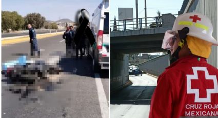 Viernes accidentado en Hidalgo: motociclista muere y auto choca en túnel | FOTOS