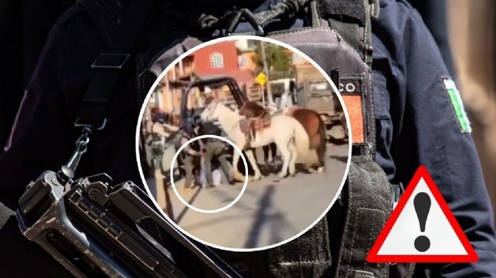 SSP de Veracruz investiga por video de policía golpeando a hombre en Huayacocotla