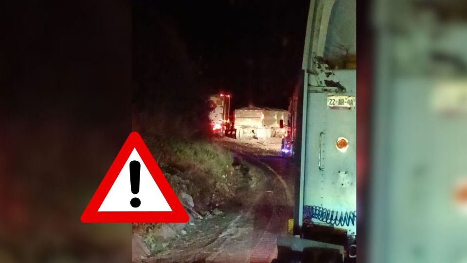 Sin paso en Cumbres de Maltrata por accidente, hay 14 kilómetros de fila