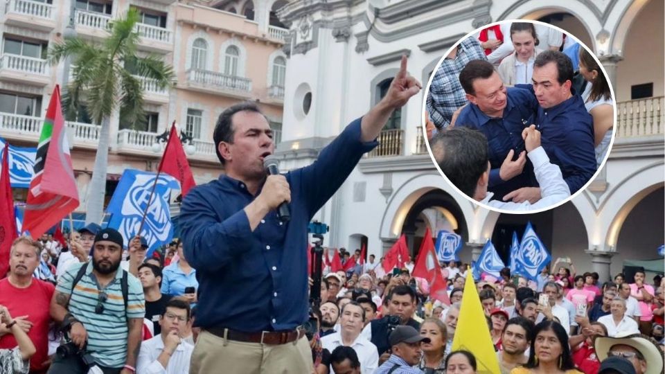 Pepe Yunes es el precandidato del PRI, PAN y PRD.