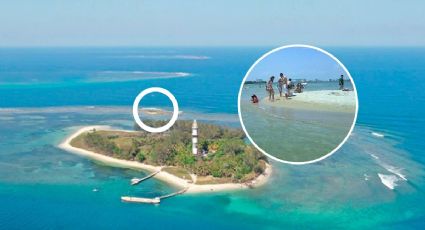 Este es el misterioso origen de Cancuncito, isla frente a la costa de Veracruz