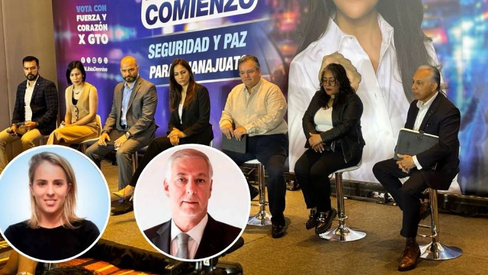 Libia Dennise presentó a los integrantes del Consejo Consultivo Ciudadano para la Construcción de la paz en Guanajuato.