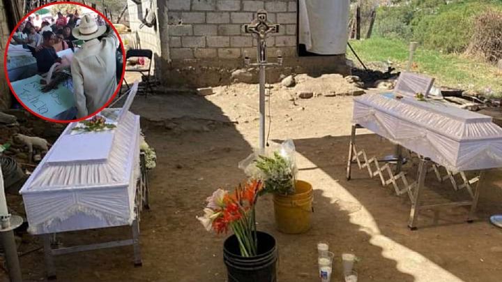 Dan el último adiós a Vianey y Gabino, gemelos víctimas de infanticidio en Morelos