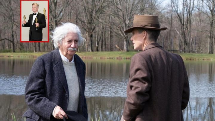El diálogo secreto entre Oppenheimer y Einstein que no es verídico pero está en la película