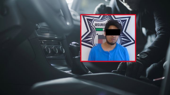 Detiene policía a presunto ladrón de autoestéreos en Pachuca