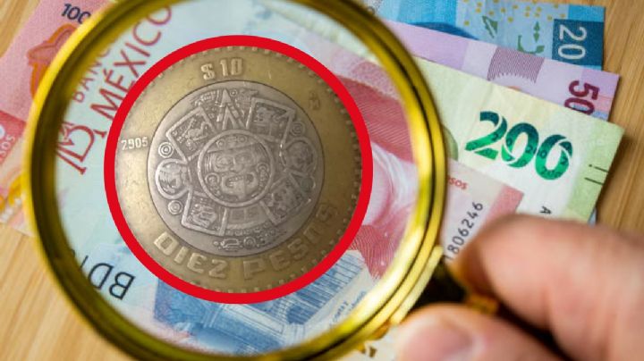 Así es la moneda de 10 pesos que vale 280,000 pesos; tiene un error "de risa"