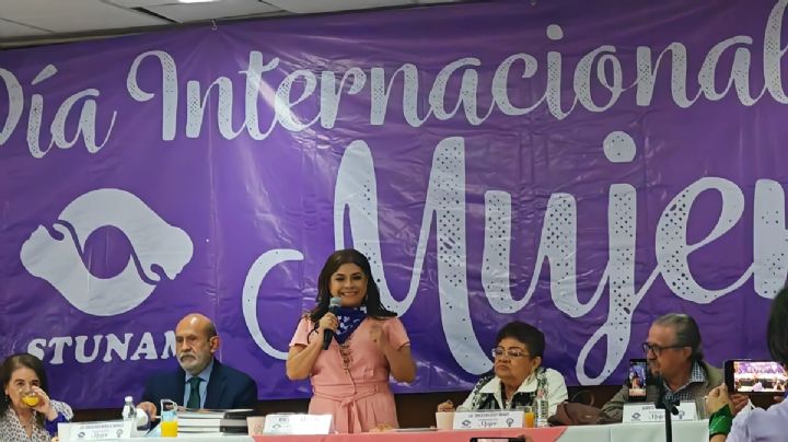 Clara Brugada quiere llevar "Sistema Público de Cuidados" a la UNAM