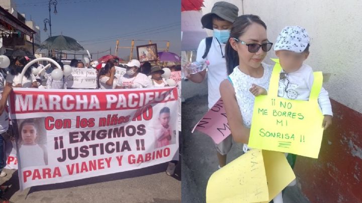 “Justicia para Vianey y Gabino” exigieron familiares en marcha por doble infanticidio
