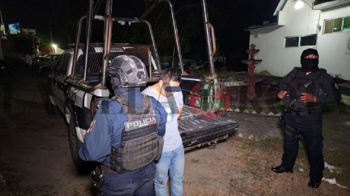 En Papantla, detienen a sujeto que golpeó a su expareja y a bebé de 6 meses