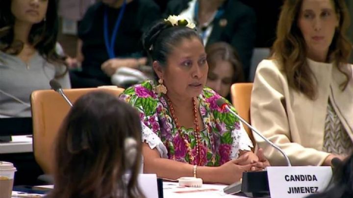 Bordadora maya llama desde la ONU a salvaguardar el arte textil yucateco