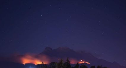 Tres personas provocan un fuerte incendio en el Parque Nacional Izta-Popo