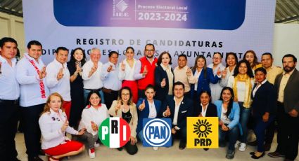 PAN, PRI y PRD registran candidaturas a diputados y diputadas locales