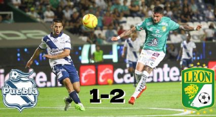 León vence al Puebla y llega a 4 juegos seguidos sin derrota