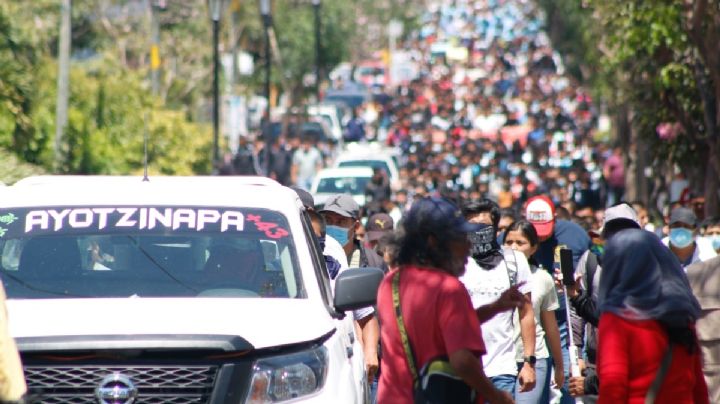 Ayotzinapa: Marchan contra la violencia policial y exigen justicia para Yanqui Kothan