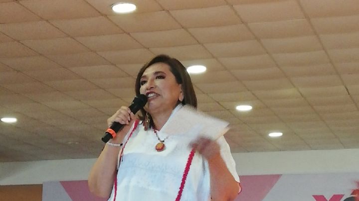 Anticipa Xóchitl Gálvez “voto oculto” en Campeche; se solidariza con policías locales