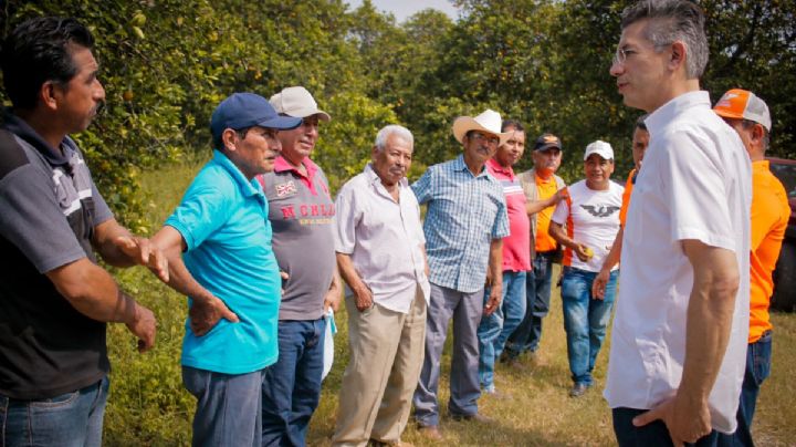 Vamos a rescatar el campo, se compromete Dante Delgado Morales