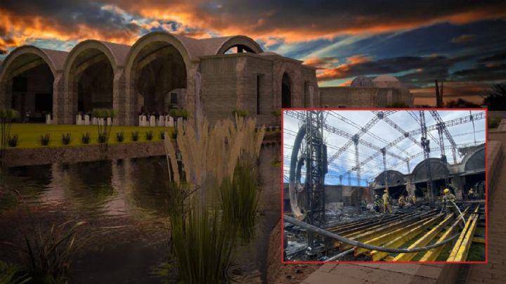 Así era el lujoso salón en San Miguel antes de convertirse en escombros tras fuerte incendio