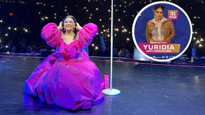 Yuridia cantará en cierre de la Feria de las Fresas; reemplaza a Ha*Ash
