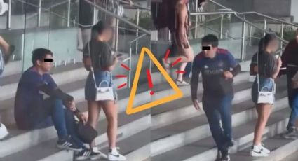 Alertan por acosador en Plaza Andamar de Boca del Río (+VIDEO)