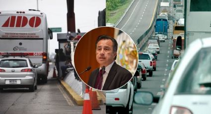 Cuitláhuac García responde a quejas por baches en carretera Xalapa - Veracruz