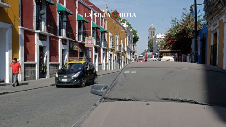 Don Goyo aleja a turistas y pega a negocios; "por aquí en Puebla todo mundo anda enfermo"