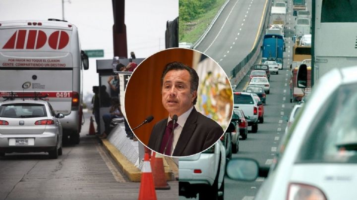 Cuitláhuac García responde a quejas por baches en carretera Xalapa - Veracruz