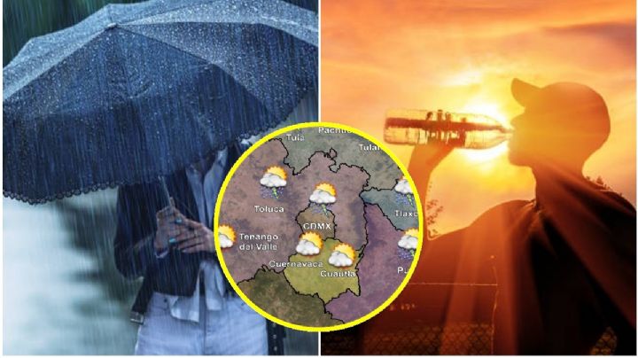 Calor o lluvia: así estará el clima este sábado en la CDMX y Edomex