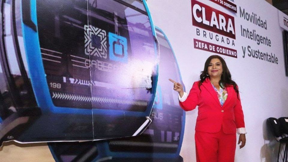 Clara Brugada presentó su plan de movilidad
