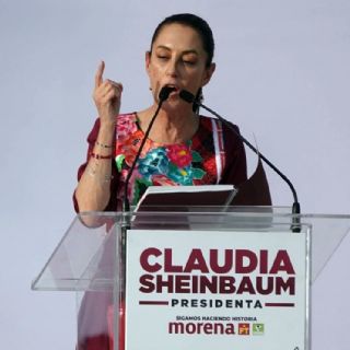 Claudia Sheinbaum pide a Biden y Trump no usar a México en campañas electorales de EU