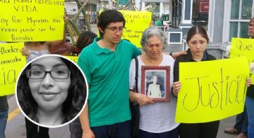 Exigen justicia por Myriam Serrano, reportera de Veracruz fallecida tras ser atropellada por camión