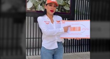 Sandra Cuevas propone salario máximo para funcionarios de 50,000 pesos