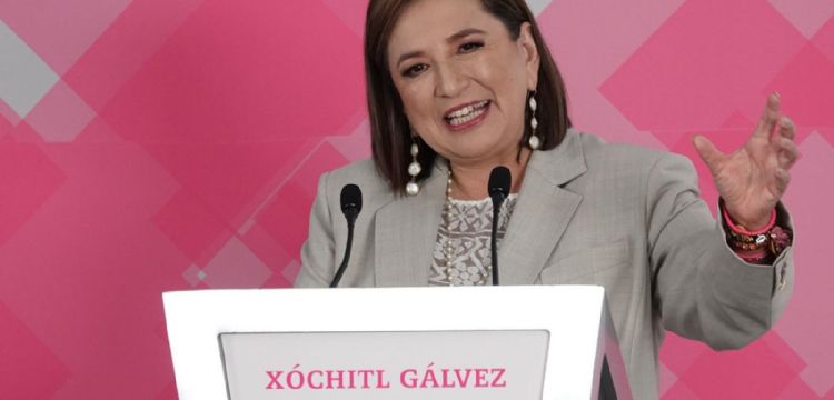 Xóchitl Gálvez critica a Morena por transporte masivo al Zócalo; ”Ojalá el INE empiece a auditar"