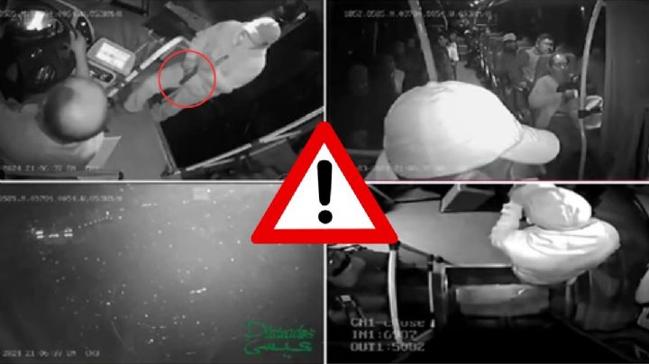 VIDEO: Fingen ser pasajeros y asaltan autobús "Plateados" en la Orizaba - Córdoba