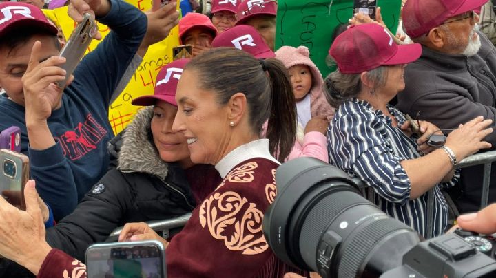 Promete Sheinbaum proyectos de agua y seguridad para Nuevo Laredo