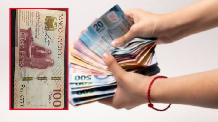 Así es el billete conmemorativo de 100; vale 300,000 pesos