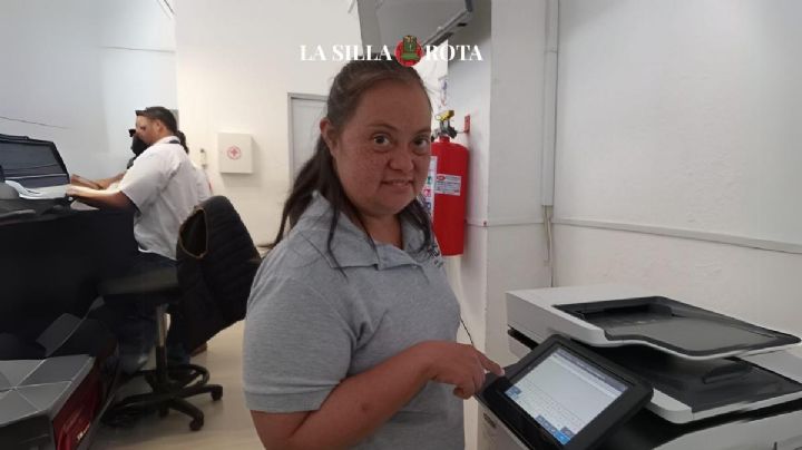 Vencimos el miedo: Jenny, con síndrome de Down, consiguió trabajo en Veracruz