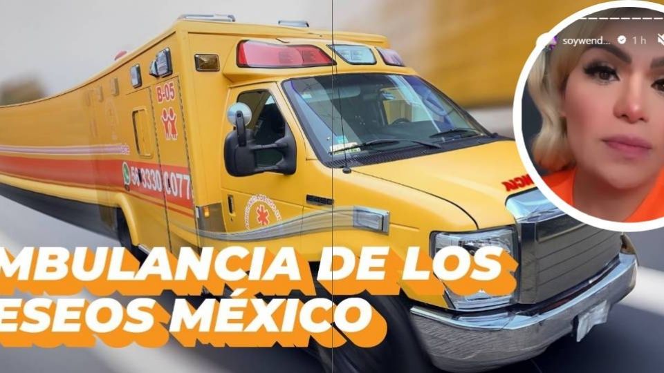 Wendy Guevara se convirtió en la primer famosa en participar en la Ambulancia de los Deseos, en México