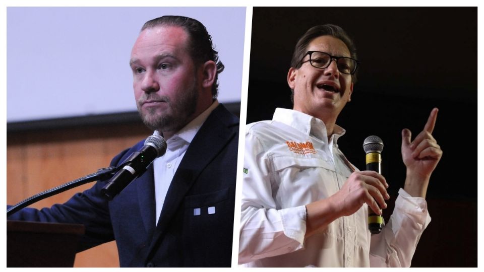 Los candidatos a la Jefatura de Gobierno de la CDMX: Santiago Taboada y Salomón Chertorivski