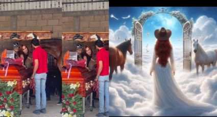 Elena Larrea: Emotivo funeral se rinde en Cuacolandia, equinos lloran a activista | VIDEO