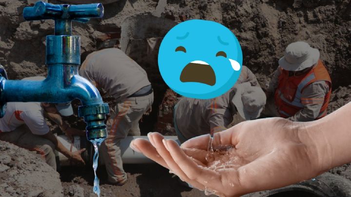 Estas colonias de Pachuca se quedan sin agua por fuga en tubería vieja