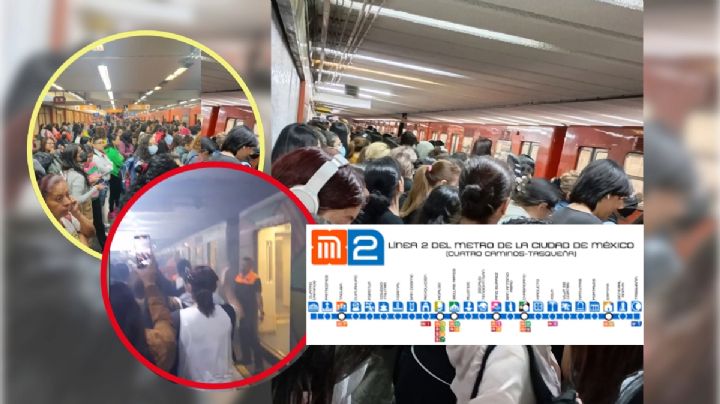 Jueves de caos en Metro CDMX: Línea 7 colapsó y vagón en Línea 2 con explosión