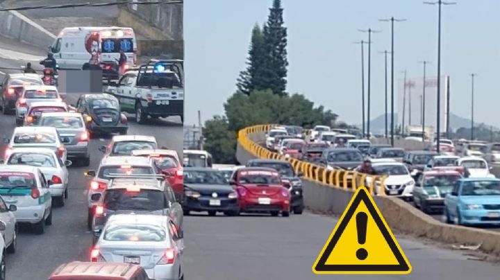 Esta es la razón del fuerte tráfico en Xalapa - Las Trancas hoy jueves 21 de marzo