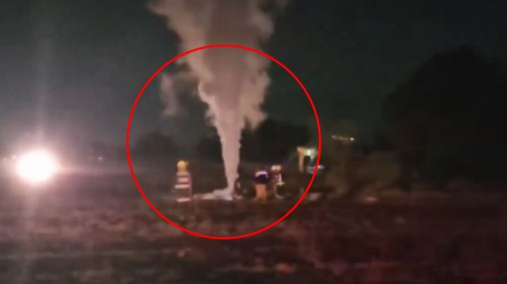 Fuga de gas en toma clandestina de Pemex obligó la evacuación de vecinos de Atenguillo, Edomex