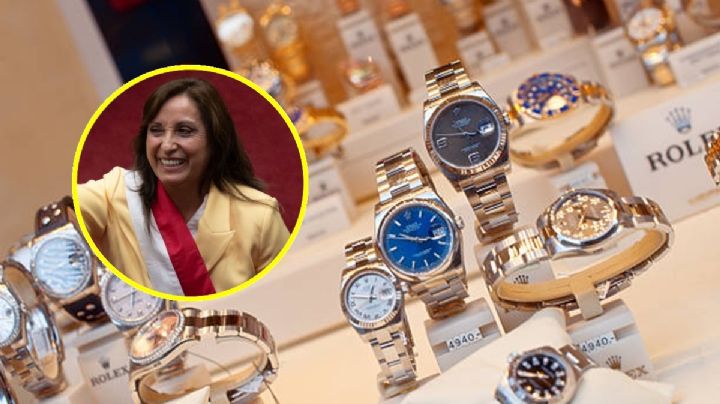 Dina Boluarte asegura que los relojes del Rolexgat no declarados son "préstamo" de Wilfredo Oscorima