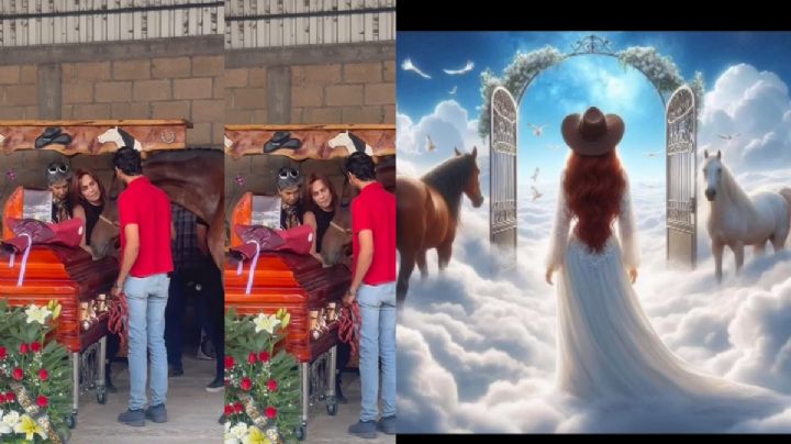 Elena Larrea: Emotivo funeral se rinde en Cuacolandia, equinos lloran a activista | VIDEO