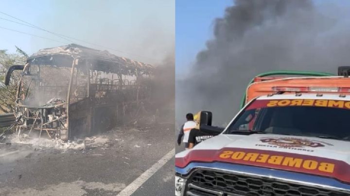 Psicosis por quema de autobús en Chiapas; choferes paran labores por temor a crimen organizado